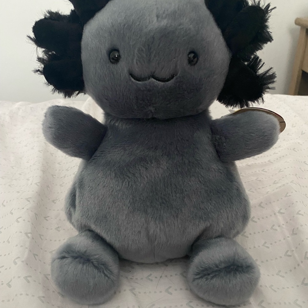 PARTY SIZE 8” PALM PALS ONYX AXOLOTL